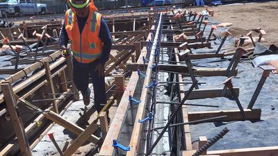 Structural concrete work